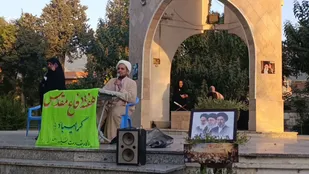 جهاد تبیین در پارک لاله ی انقلاب گالیکش