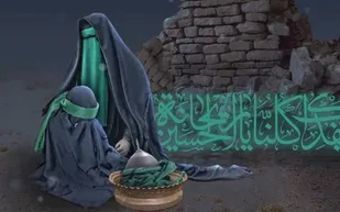 تمام عاشورا در چشم های کوچک رقیه (س) خلاصه می&zwnj;شود