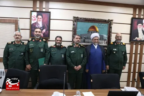 آیین تکریم و معارفه معاون عملیات و مقاومت مردمی سازمان بسیج مستضعفین