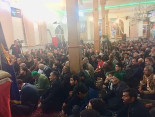 آیین بزرگداشت ۴۱ شهید روستای دیزج شاهرود برگزار شد