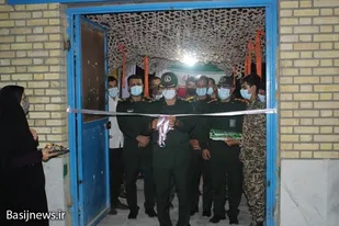 برپایی نمایشگاه عکس در پایگاه علی ابن ابی طالب روستای پهلوانکشی