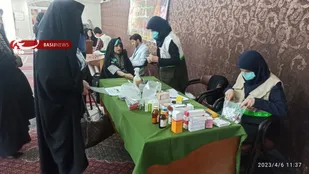ویزیت رایگان بسیج جامعه پزشکی استان زنجان در مناطق کم برخوردار+تصاویر