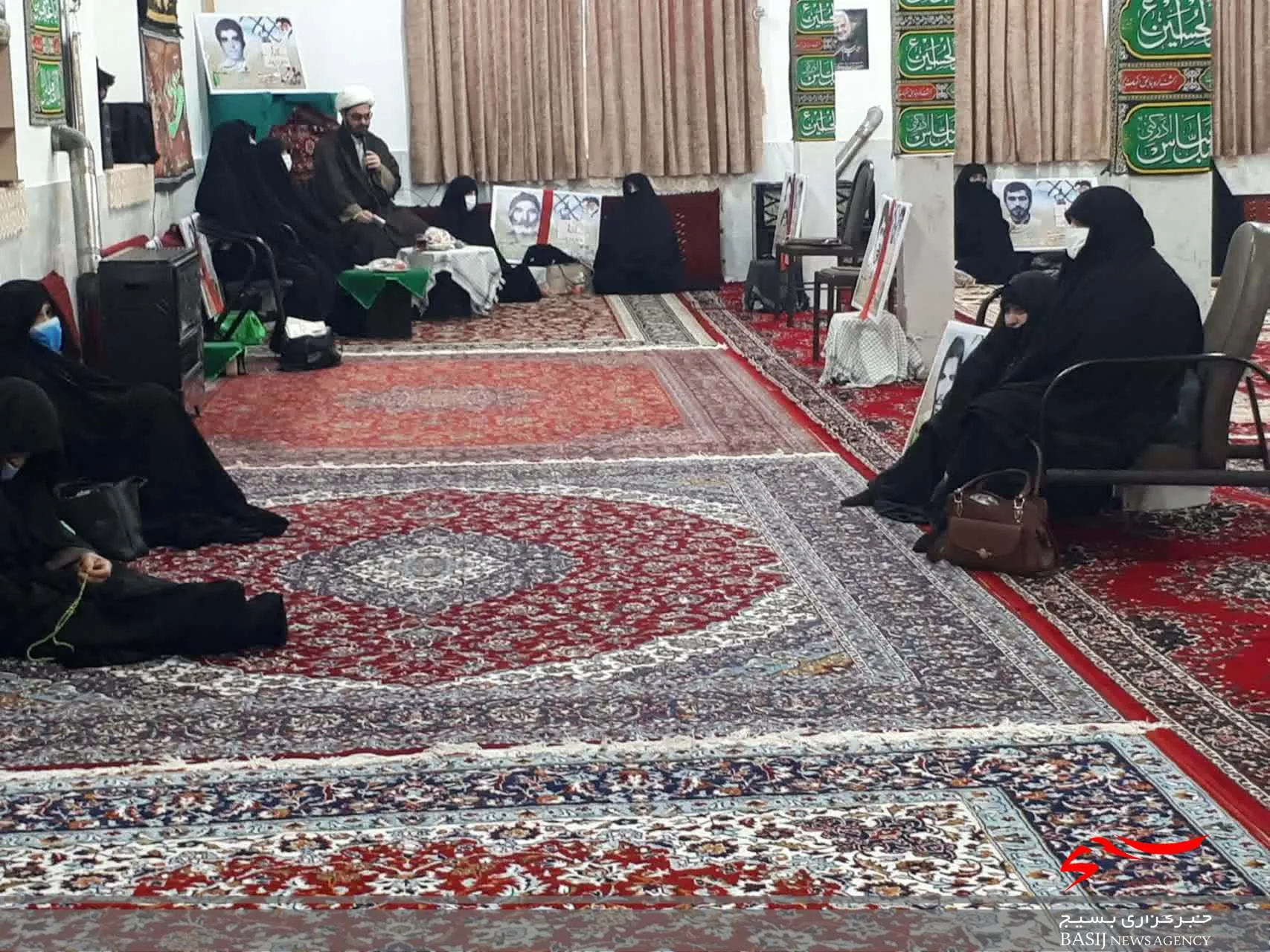 برگزاری مراسم یادبود شهدای هفت تپه در روستای گرمن شاهرود+ تصاویر