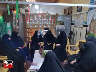 جلسه هیئت اندیشه ورز در پایگاه شهید لطفی نیاسر برگزار شد