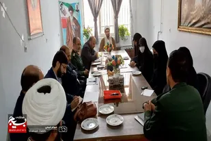 بازدید مسئول روابط عمومی سازمان بسیج مستضعفین از حوزه&zwnj;های مقاومت بسیج بخش زنگنه ملایر