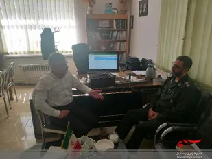 برگزاری جلسه هماهنگی تخصصی با حضور فرماندهی و مسئول بسیج سازندگی فراهان و رئیس جهاد کشاورزی