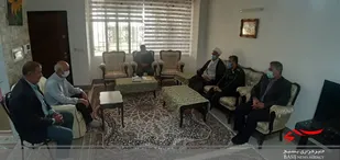 تجلیل فرمانده سپاه ساوه از خانواده شهیدان سعیدی و رهنما