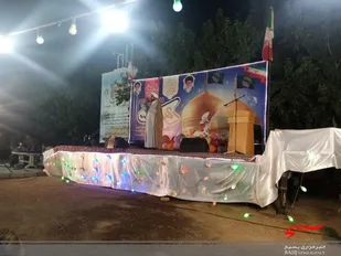 جشن دهه کرامت به همت بسیجیان سپاهان شهر