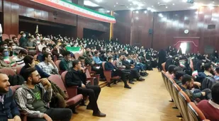 گردهمایی بزرگ دانشجویان بسیجی استان زنجان