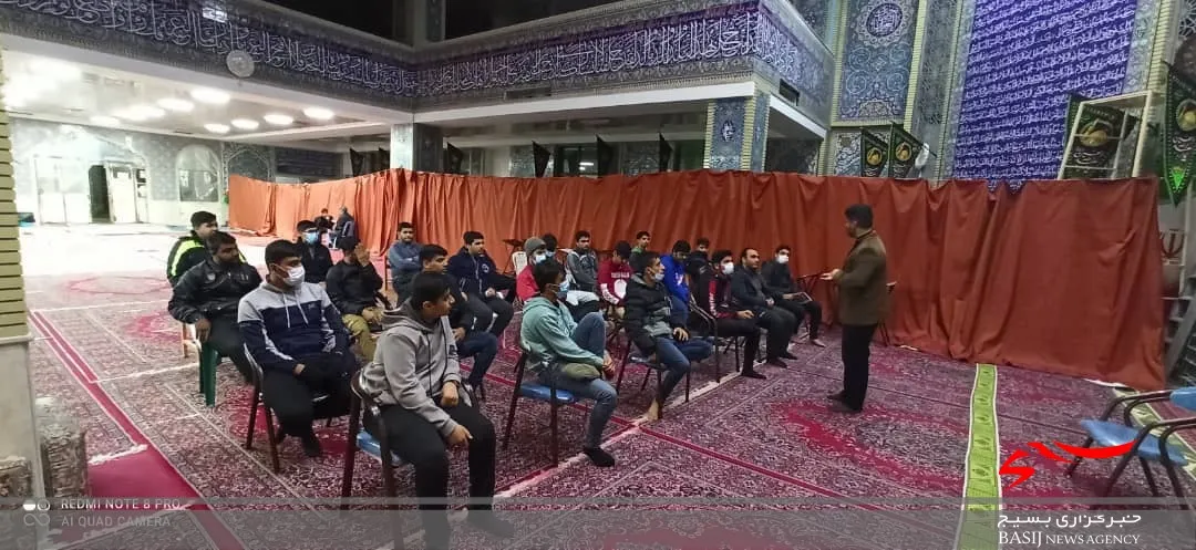 برگزاری نشست بصیرتی با حضور فرمانده حوزه دانش آموزی