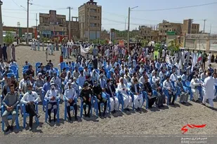 راهپیمایی روز جهانی قدس در شرقی ترین نقطه سیستان و بلوچستان برگزار شد
