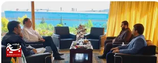 دیدار مسئول سازمان بسیج کارگران و کارخانجات سپاه کربلا با مدیرعامل شرکت چوب و کاغذ مازندران