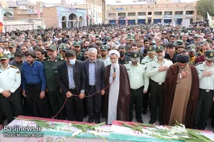 وداع با شهدای مدافع وطن در بام ایران