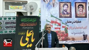 برگزاری یادواره شهدای عملیات رمضان در شهر ترکالکی