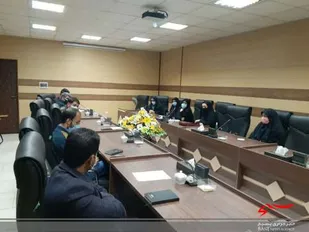 جلسه هماهنگی برگزاری اردوی راهیان نور در شهرستان سرخه