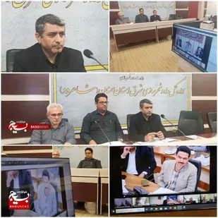 کلنگ زنی ۴ پروژه عمرانی راه و شهرسازی شرق استان سمنان در هفته دولت