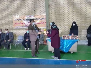کسب مقام سوم تیم والیبال بانوان روستای اروانه