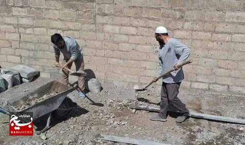 اردوی جهادی مشترک بسیج طلاب و بسیج دانشجویی استان کرمانشاه