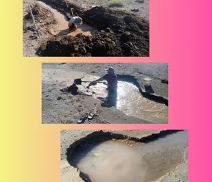 رفع مشکل قطع آب شرب روستای طرود شهرستان شاهرود