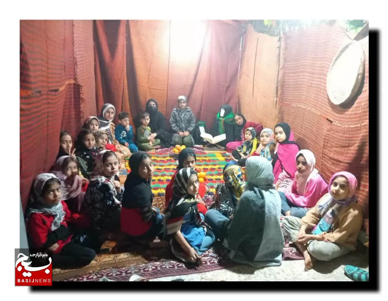 برگزاری کلاس آموزش شبیه و تعزیه خوانی خواهران ویژه کودک و نوجوان