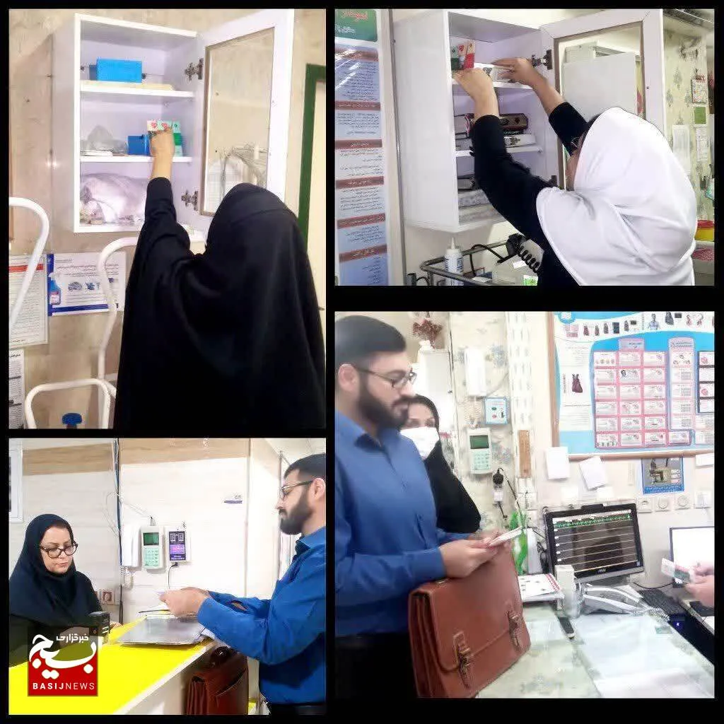 بازدید از بیمارستان حضرت ولی عصر(عج) خرمشهر به منظور ارزیابی دستورالعمل عفاف و حجاب