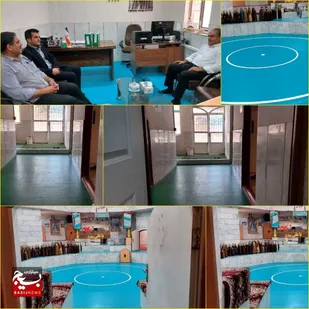 بازدید از سالن باستانی و گود زورخانه پوریای ولی