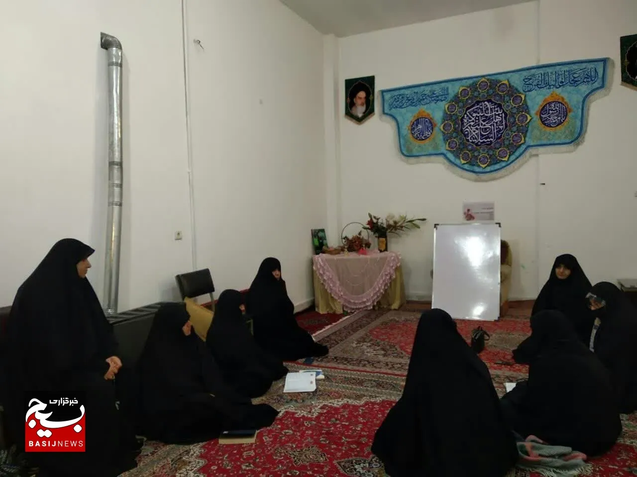 حلقه مطالعاتی ویژه اعضای شورای پایگاه حنانه قم تشکیل شد