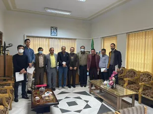مراسم بزرگداشت هفته بسیج و تجلیل از برندگان مسابقات ورزشی اداره امور مالیاتی شاهرود+ تصاویر