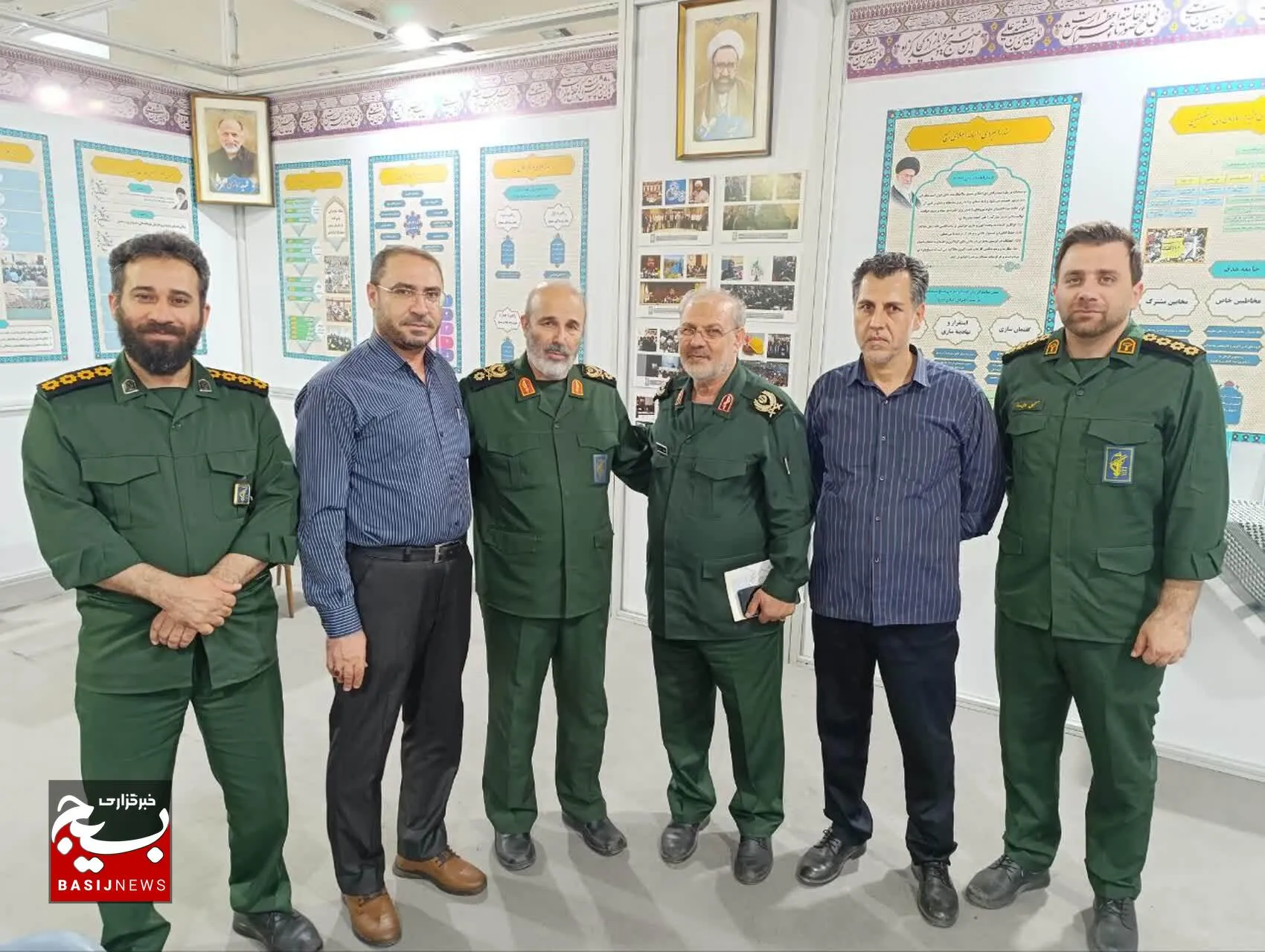 نگاهی بر بازدیدکنندگان امروز نمایشگاه دستاوردهای نمایندگی ولی فقیه در‌ سپاه و بسیج