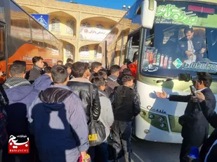 کاروان راهیان نور دانش آموزی اعزام شدند