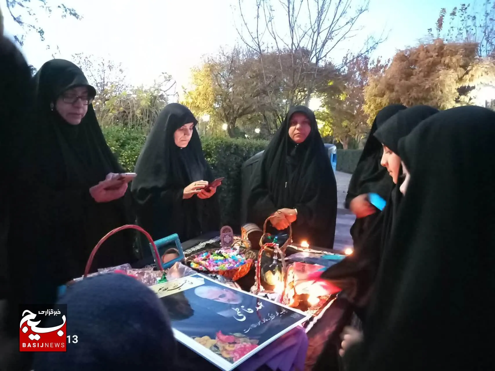 پویش عهد فاطمی در بوستان پردیس شهرک پردیسان اجرا شد