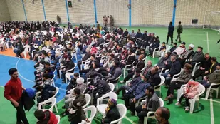 برگزاری همایش پیاده روی خانوادگی در روستای مغان شاهرود+ تصاویر