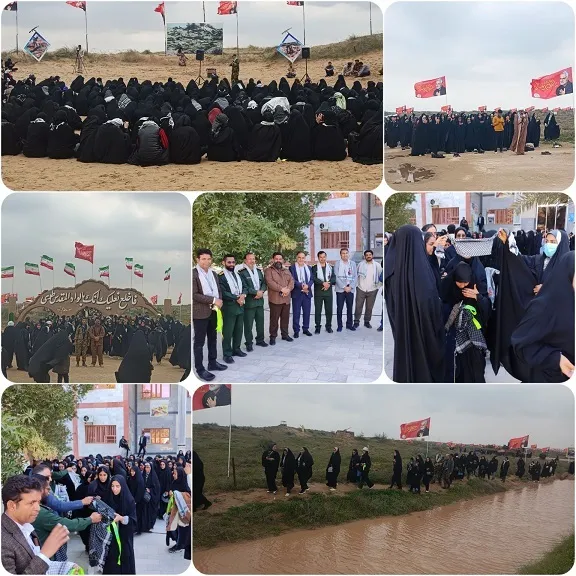 اعزام دانشجویان شهرستان کهنوج به مناطق عملیانی جنوب کشور