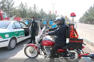 رزمایش بیولوژکی شهر گرگاب