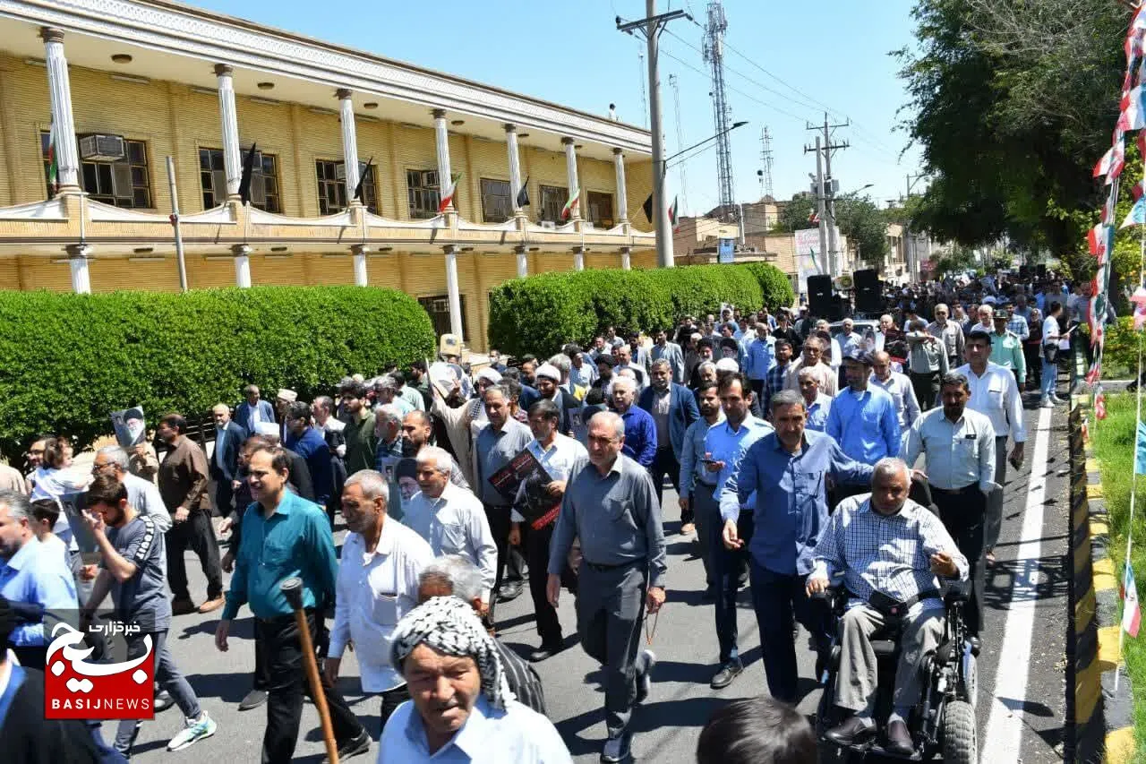 فرماندار اندیمشک: حمایت از فلسطین دفاع از انسانیت است