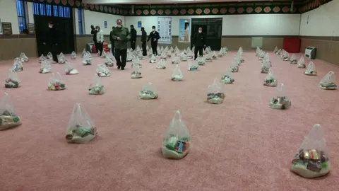 توزیع 120 بسته معیشتی