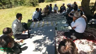همایش کانون مداحان استان سمنان در جنگل ابر شاهرود برگزار شد