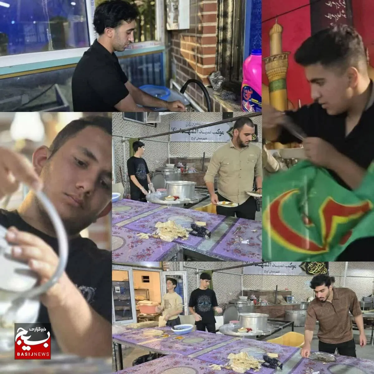 از قزوین تا کربلا؛ ۴۸ گروه جهادی بسیج در خدمت زائران حسینی