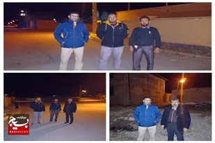 گشت محله محور بسیج در روستا افتر در سرخه برگزار می شود