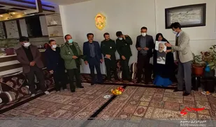 دیدار با خانواده شهید محمد سهرابی