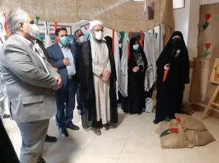 برگزاری نمایشگاه مدرسه انقلاب در مدارس نمونه بسیج زنجان+تصاویر